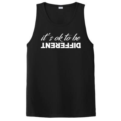 It's Ok To Be Different | Autism Awareness PosiCharge Competitor Tank