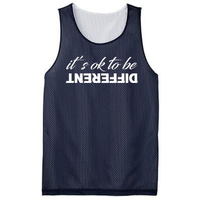 It's Ok To Be Different | Autism Awareness Mesh Reversible Basketball Jersey Tank