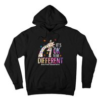 Its Ok To Be Different Autism Awareness Acceptance Be Kind Hoodie