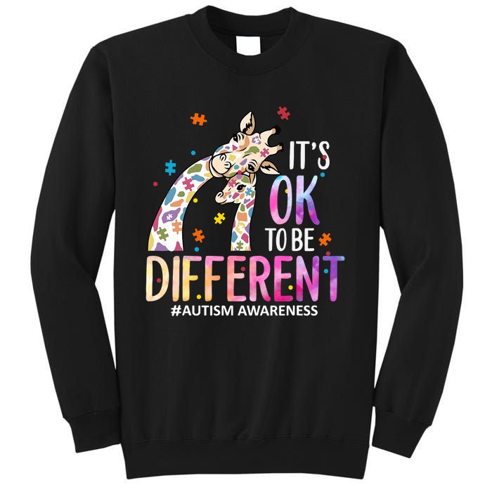 Its Ok To Be Different Autism Awareness Acceptance Be Kind Sweatshirt