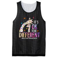 Its Ok To Be Different Autism Awareness Acceptance Be Kind Mesh Reversible Basketball Jersey Tank