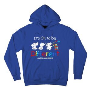 Its Ok To Be Different Autism Awareness Acceptance Wo Kid Hoodie