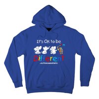 Its Ok To Be Different Autism Awareness Acceptance Wo Kid Hoodie