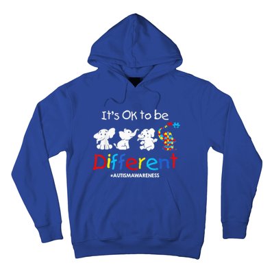 Its Ok To Be Different Autism Awareness Acceptance Wo Kid Hoodie