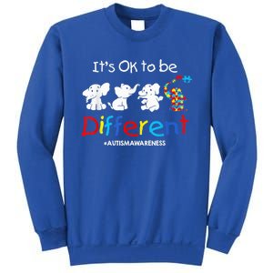 Its Ok To Be Different Autism Awareness Acceptance Wo Kid Sweatshirt