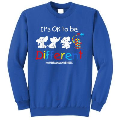 Its Ok To Be Different Autism Awareness Acceptance Wo Kid Sweatshirt