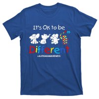 Its Ok To Be Different Autism Awareness Acceptance Wo Kid T-Shirt