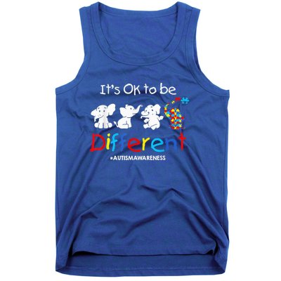 Its Ok To Be Different Autism Awareness Acceptance Wo Kid Tank Top