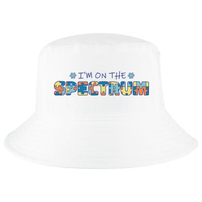 I'm On The Spectrum Autism Awareness Cool Comfort Performance Bucket Hat