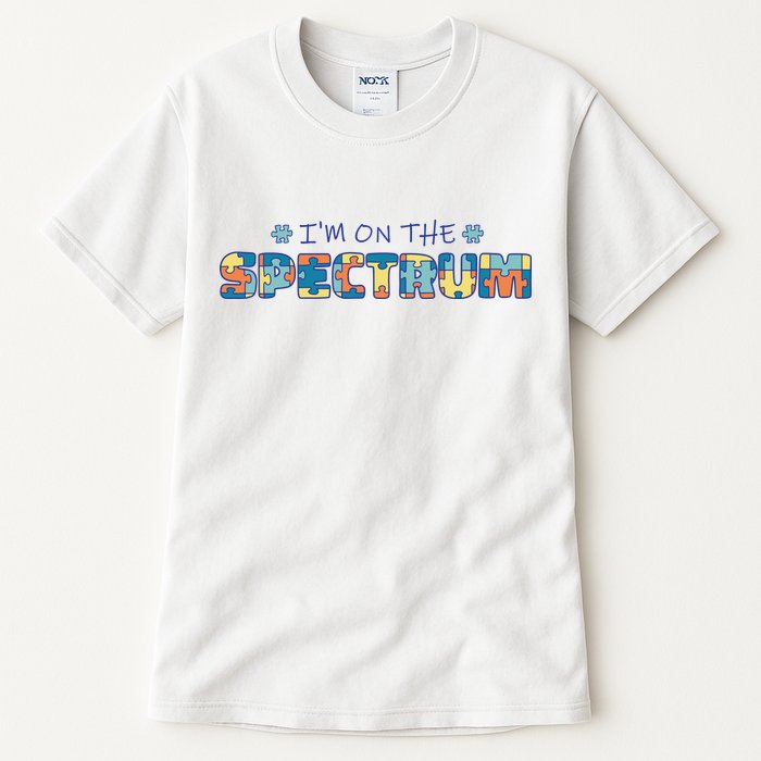 I'm On The Spectrum Autism Awareness Tall T-Shirt