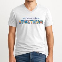 I'm On The Spectrum Autism Awareness V-Neck T-Shirt