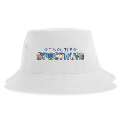 I'm On The Spectrum Autism Awareness Sustainable Bucket Hat