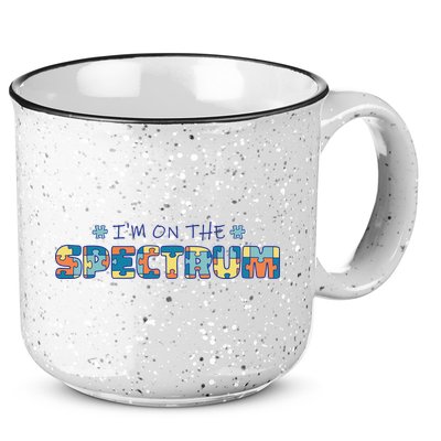 I'm On The Spectrum Autism Awareness 15oz Campfire Ceramic Mug