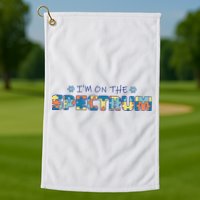 I'm On The Spectrum Autism Awareness Golf Towel