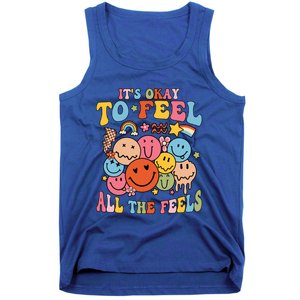 ItS Okay To Feel All The Feel Tal Health Emotions Gift Tank Top