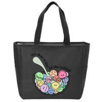 Its Okay To Feel All The Feelings Zip Tote Bag