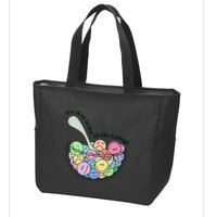 Its Okay To Feel All The Feelings Zip Tote Bag