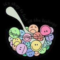 Its Okay To Feel All The Feelings Zip Tote Bag