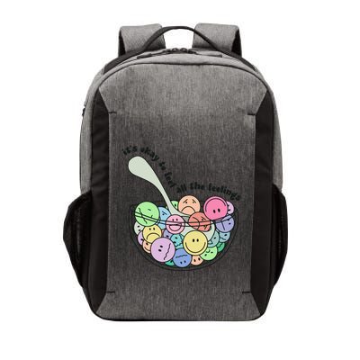 Its Okay To Feel All The Feelings Vector Backpack