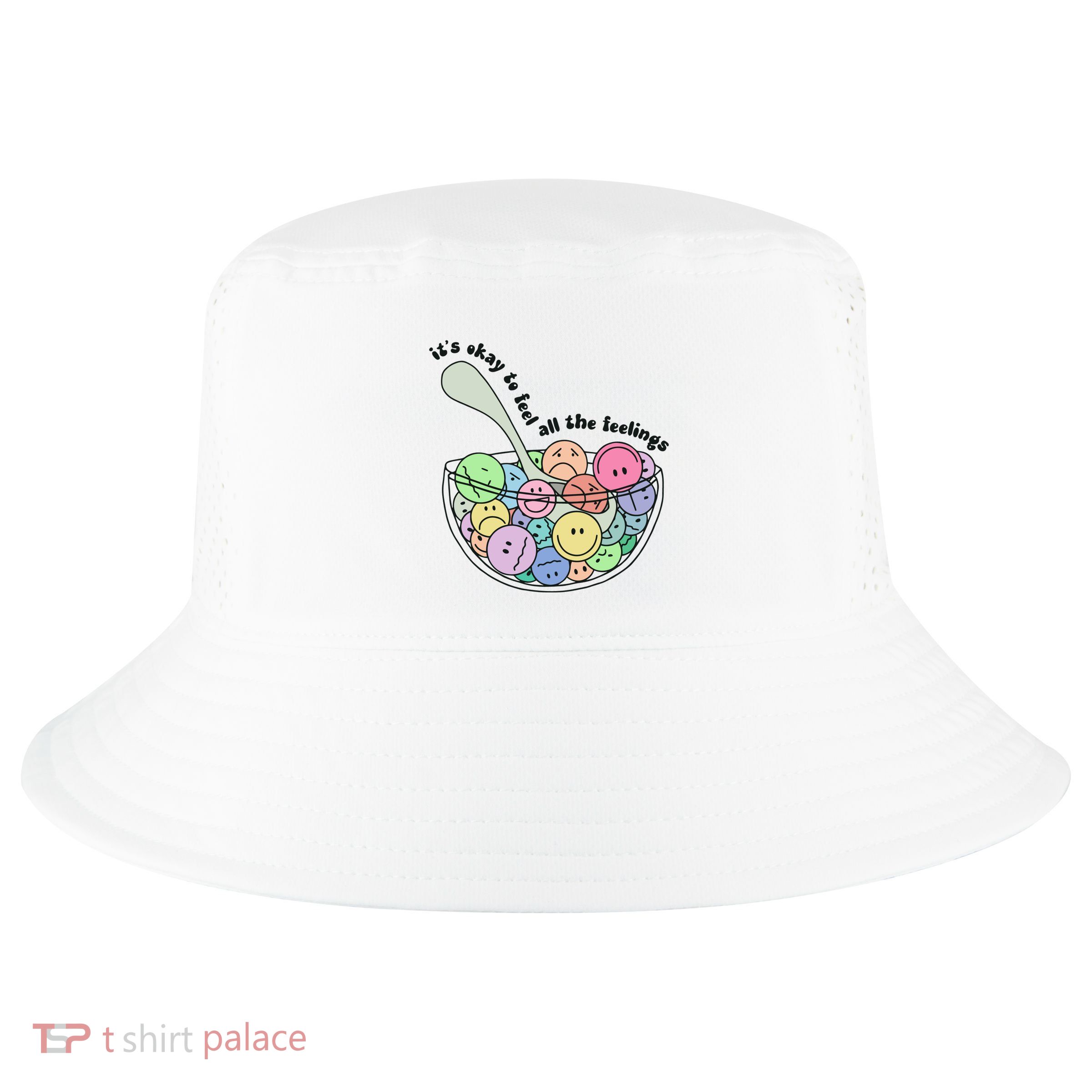 Its Okay To Feel All The Feelings Cool Comfort Performance Bucket Hat