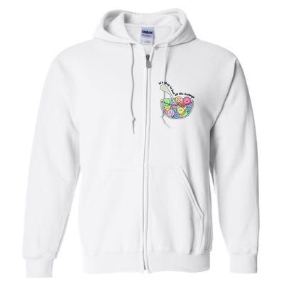 Its Okay To Feel All The Feelings Full Zip Hoodie