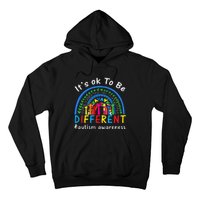 It's Ok To Be Different Autism Awareness Rainbow Hoodie