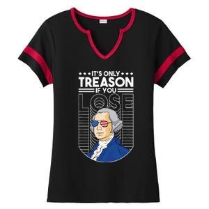 It's Only Treason if You Lose George Washington Ladies Halftime Notch Neck Tee