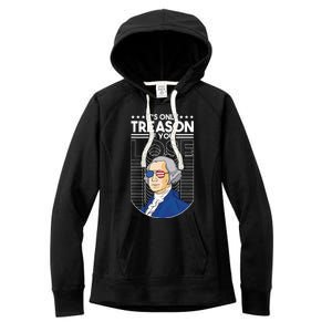 It's Only Treason if You Lose George Washington Women's Fleece Hoodie