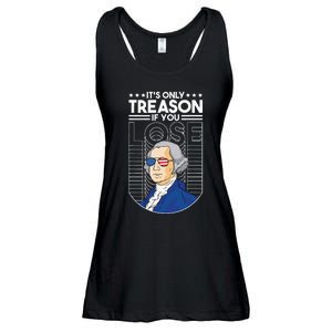 It's Only Treason if You Lose George Washington Ladies Essential Flowy Tank