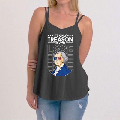 It's Only Treason if You Lose George Washington Women's Strappy Tank