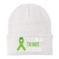 Its Okay To Not Be Okay Mental Health Awareness Knit Cap Winter Beanie