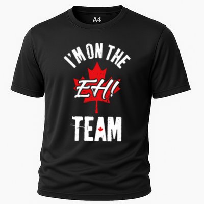Im On The Eh Team Sports Funny Happy Canada Day Performance Shirt