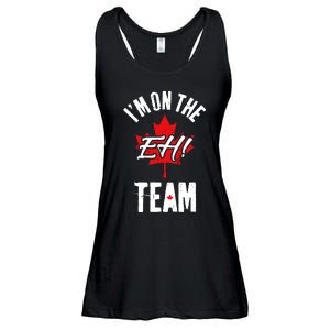 Im On The Eh Team Sports Funny Happy Canada Day Ladies Essential Flowy Tank