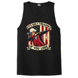 ItS Only Treason If You Lose 4th Of July George Washington PosiCharge Competitor Tank