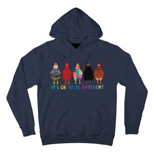 Its Ok To Be Different Cute Chickens Autism Awareness Tee 6178 Hoodie