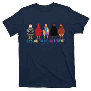 Its Ok To Be Different Cute Chickens Autism Awareness Tee 6178 T-Shirt