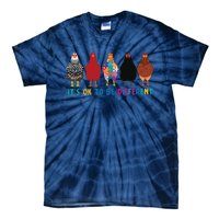 Its Ok To Be Different Cute Chickens Autism Awareness Tee 6178 Tie-Dye T-Shirt