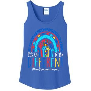 Its Ok To Be Different Autism Awareness Acceptance Gift Ladies Essential Tank