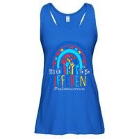 Its Ok To Be Different Autism Awareness Acceptance Gift Ladies Essential Flowy Tank