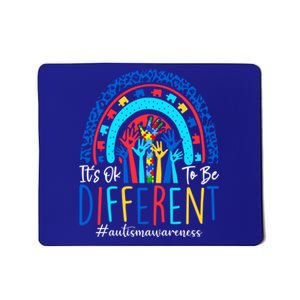 Its Ok To Be Different Autism Awareness Acceptance Gift Mousepad