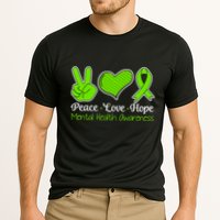 Its Okay To Not Be Okay Mental Health Awareness Ribbon Cooling Performance Crew T-Shirt