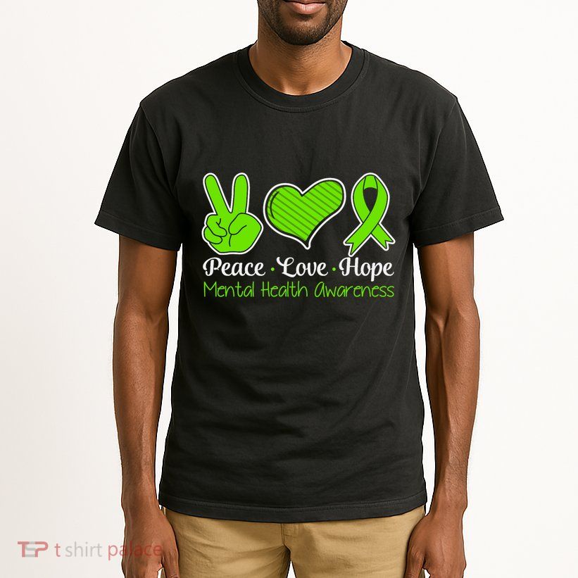 Its Okay To Not Be Okay Mental Health Awareness Ribbon Tall T-Shirt