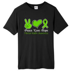 Its Okay To Not Be Okay Mental Health Awareness Ribbon Tall Fusion ChromaSoft Performance T-Shirt