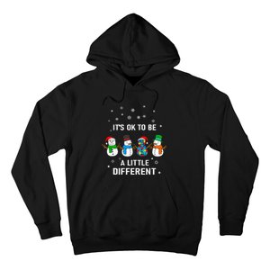 It's Ok To Be A Little Different Christmas Autism Tee Gift Hoodie