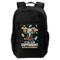It's Ok To Be Different Elephant Autism Awareness Puzzle Meaningful Gift Backpack