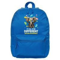 It's Ok To Be Different Elephant Autism Awareness Puzzle Meaningful Gift 16 in Basic Backpack