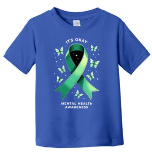 ItS Okay Tal Health Awareness Green Ribbon Great Gift Toddler T-Shirt