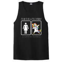 It's Ok To Be A Little Different Schizophrenia Awareness PosiCharge Competitor Tank