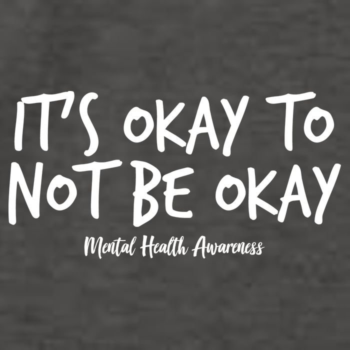It's Okay To Not Be Okay Mental Health Awareness Vector Backpack