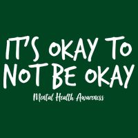 It's Okay To Not Be Okay Mental Health Awareness Cooling Performance Crew T-Shirt